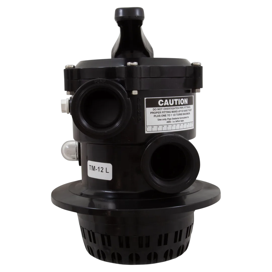 Praher TM-12-L Top Mount Multiport Valve - Front