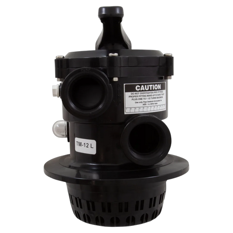 Praher TM-12-L Top Mount Multiport Valve - Front