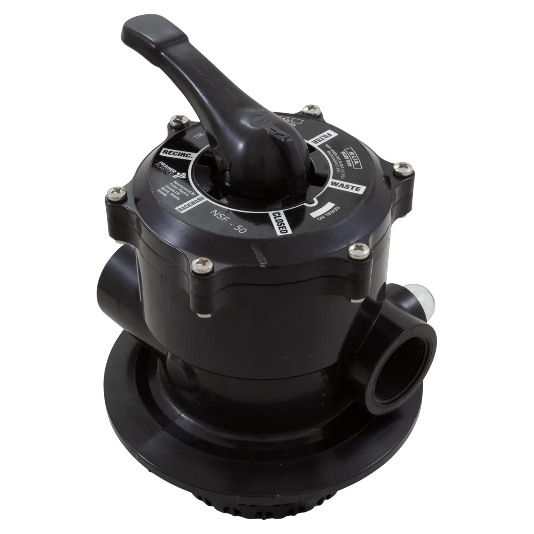 Praher TM-12-L Top Mount Multiport Valve - Reverse