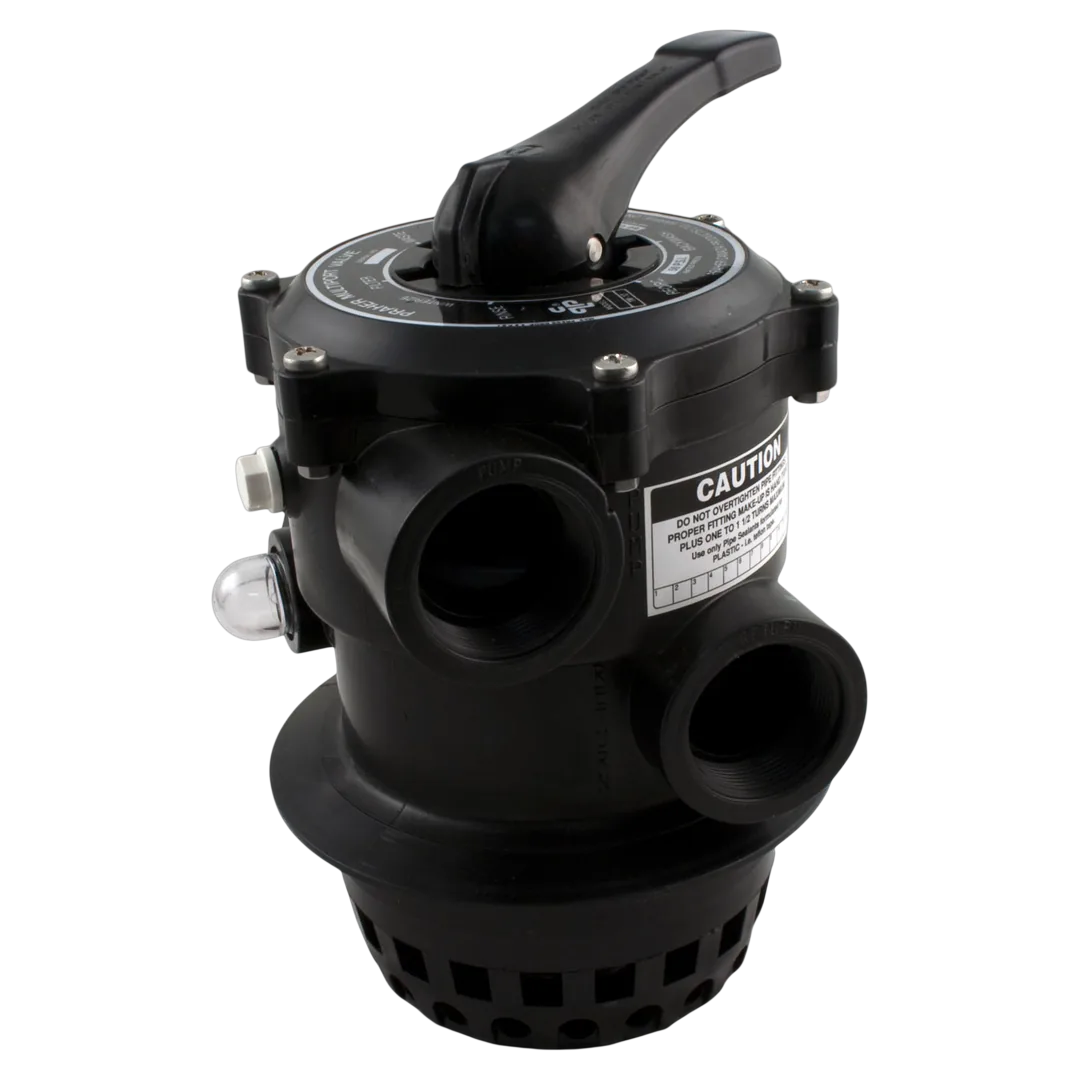 Praher TM-12-S Top Mount Multiport Valve, 1.5 in FPT - Reverse