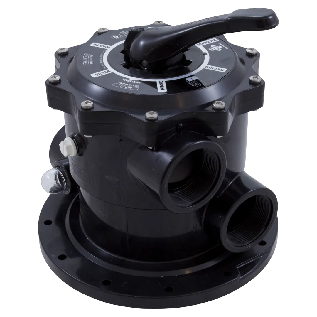 Praher TM-22-LA Top Mount Multiport Valve, 2 in FPT, 12-bolt - Reverse