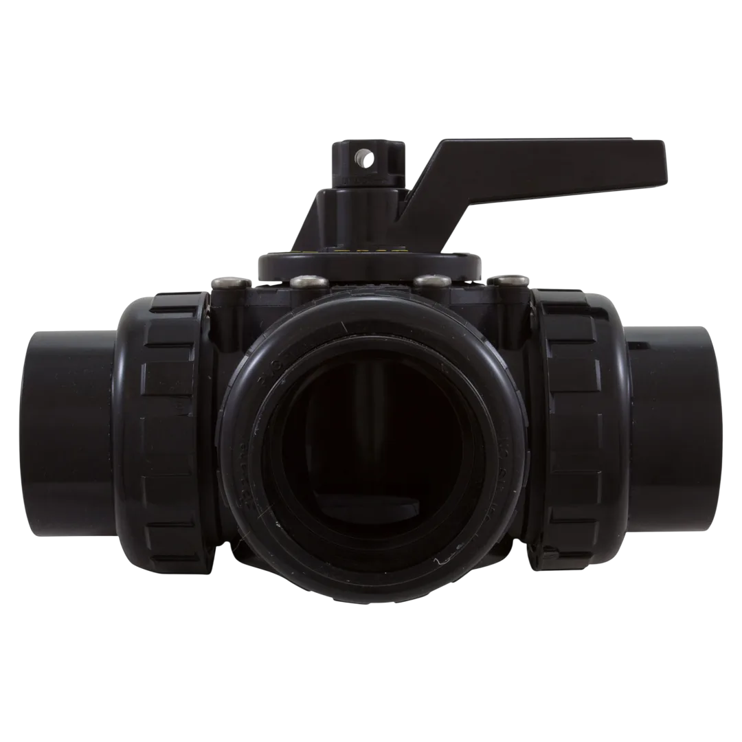Praher OV3-2010U 2" 3-Port Unionized Valve - Front