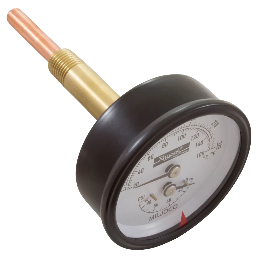 Raypak 007205F Temperature and Pressure Gauge - Alt (4)