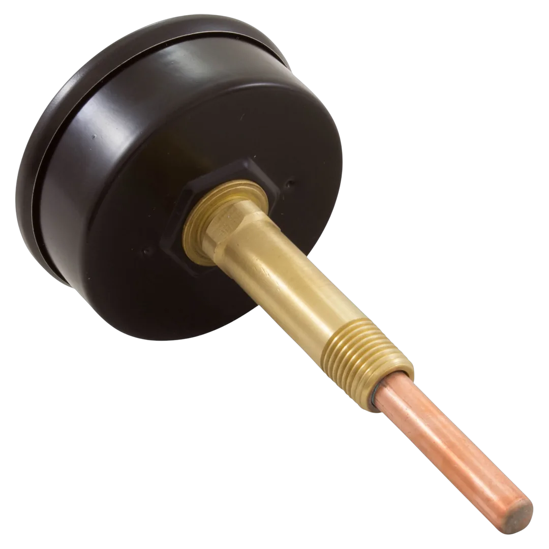 Raypak 007205F Temperature and Pressure Gauge - Reverse