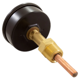 Raypak 007399F Temperature and Pressure Gauge - Reverse