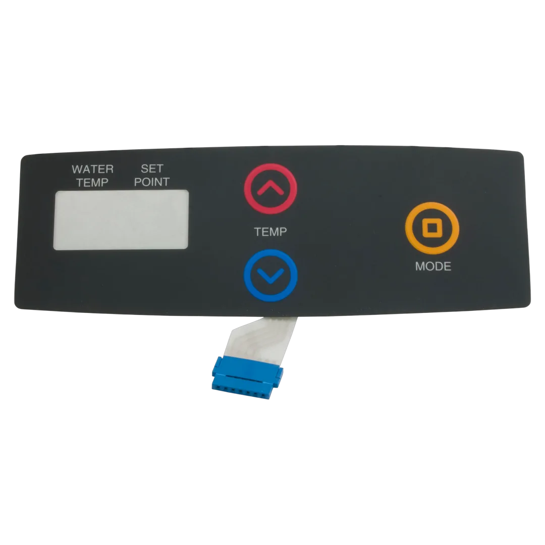 Raypak 009492F Switch and Decal Membrane for Pool Heating Systems