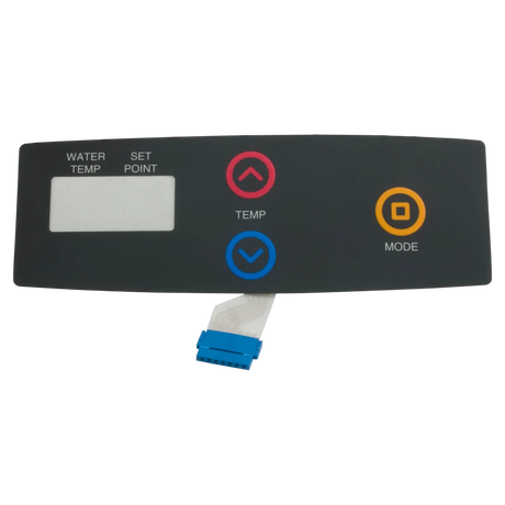 Raypak 009492F Switch and Decal Membrane for Pool Heating Systems