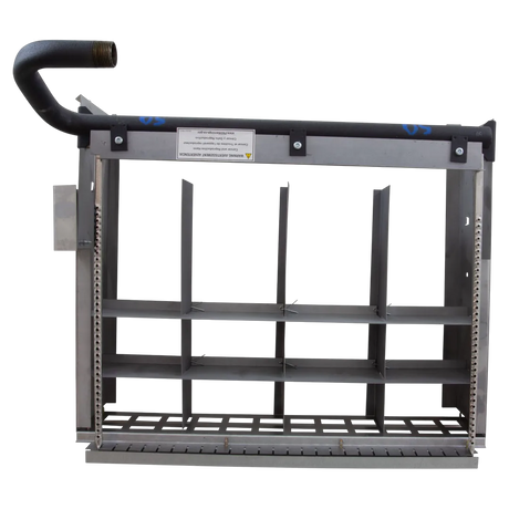 Raypak 406A Burner Tray Without Burners - Front