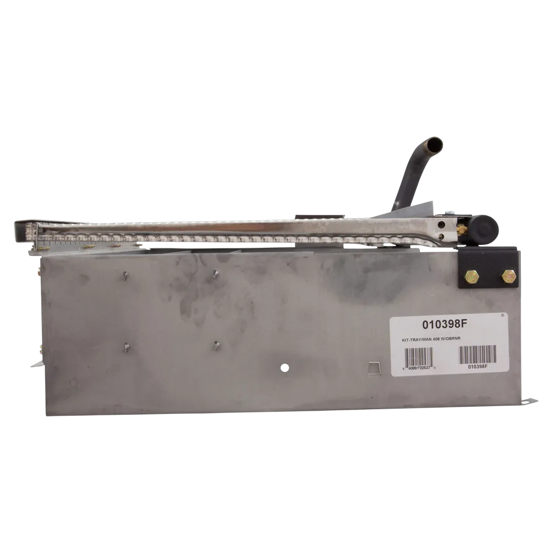 Raypak 406A Burner Tray Without Burners - Side