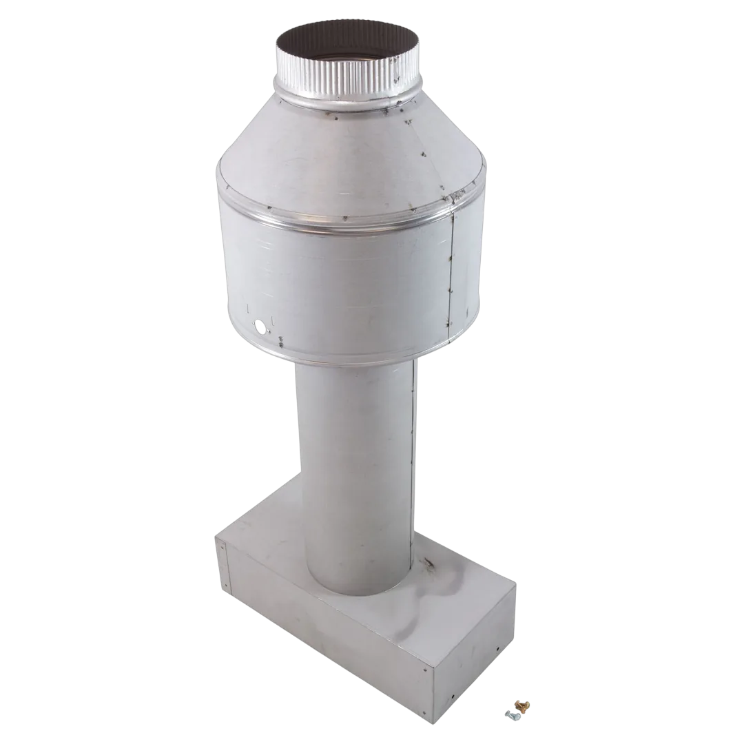 Raypak 156 Series Indoor Draft Hood 014358 - Reverse