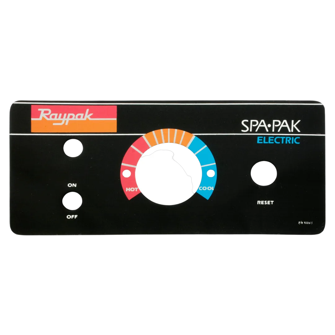 Raypak 900615 dial plate heater part