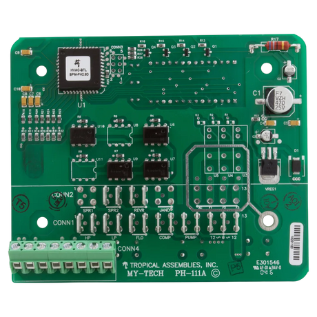 Raypak H000029 PCB, Raypak 2350/5350/6350/8350, Digital, Heat Pump - Reverse