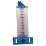 Rola-Chem 570341V PVC Vertical Flowmeter - Back