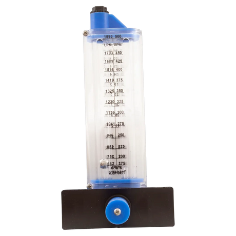 Rola-Chem 570381S Flowmeter 4 Inch PVC Side Mount - Front