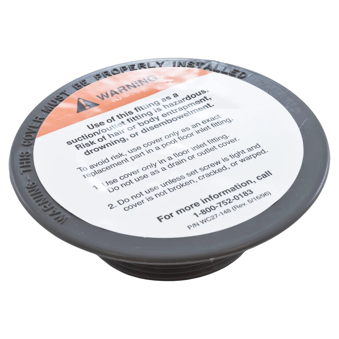 Sta-Rite Gray Floor Inlet Cover Plate 08417-0005B