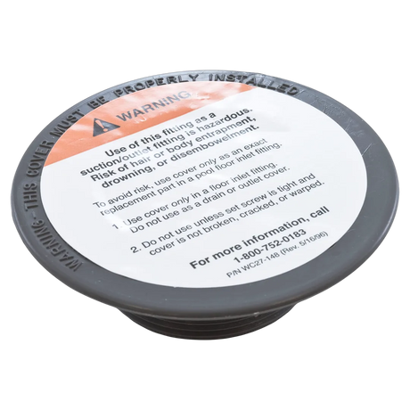 Sta-Rite Gray Floor Inlet Cover Plate 08417-0005B