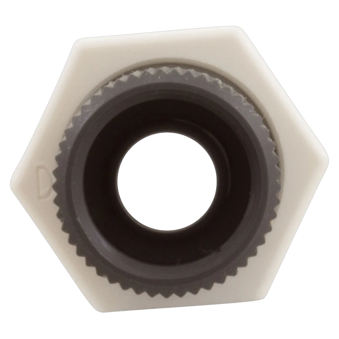 Stenner MCADPTR 3/8 Connecting Nut with 1/4 Adapter - 5 Pack - Back
