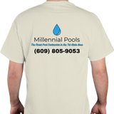 Millennial Pools Original Tan T-Shirt