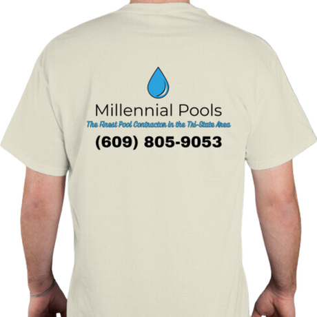 Millennial Pools Original Tan T-Shirt
