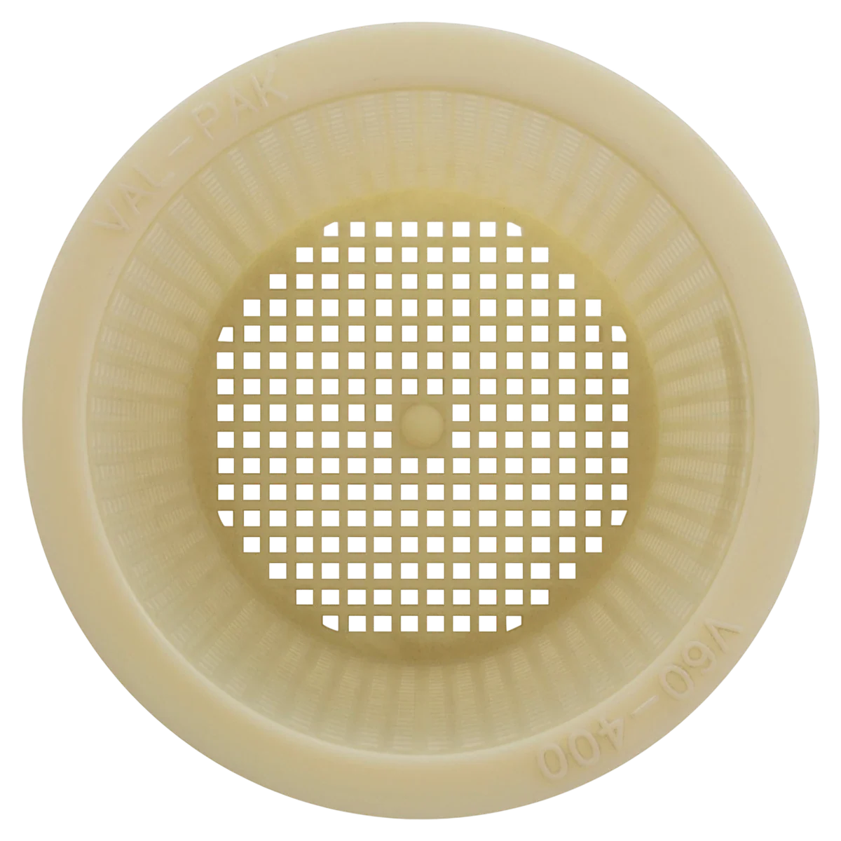 Val-Pak Hayward Leaf Canister Basket — top view
