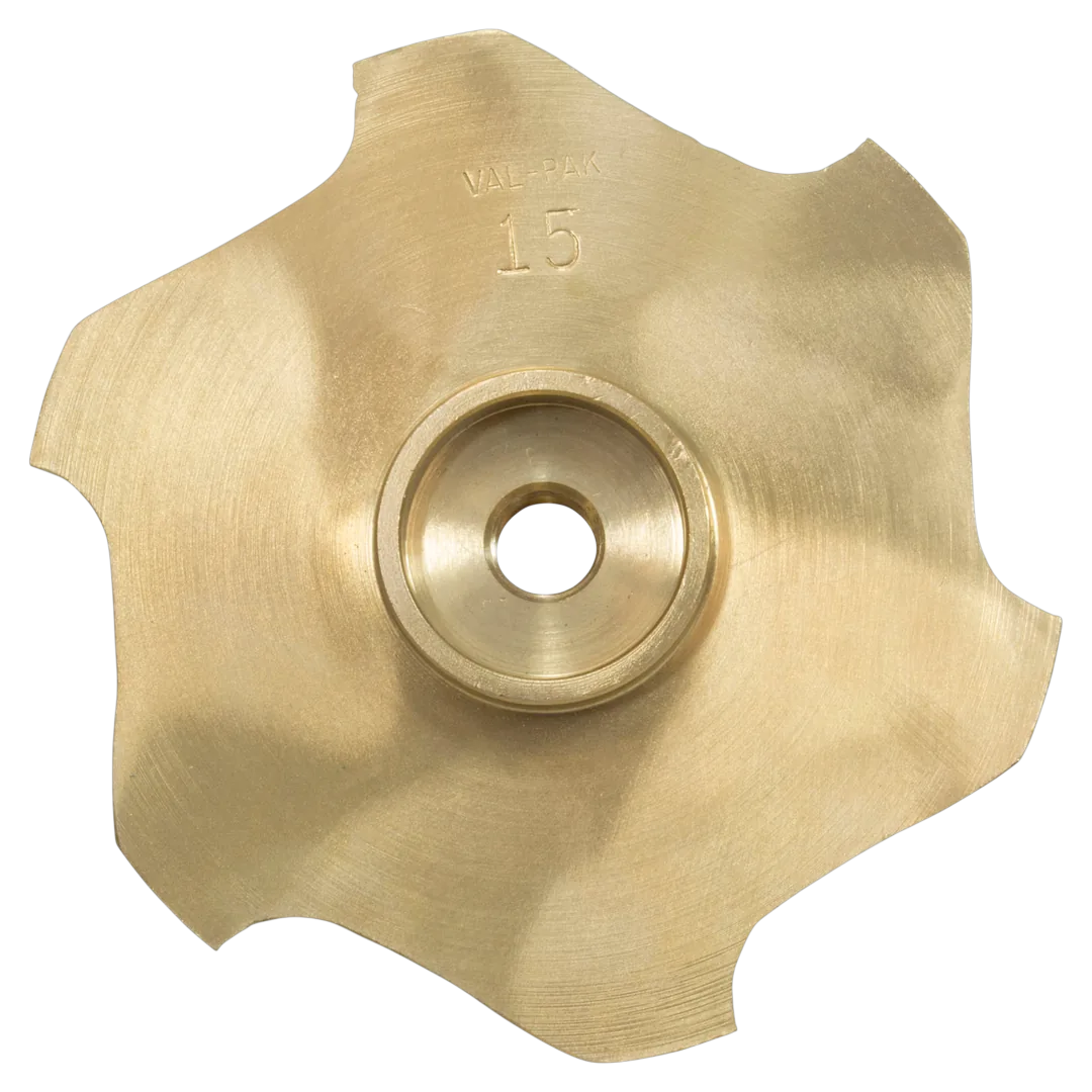 Val-Pak V40-456 Bronze Impeller 1.5 HP - Back