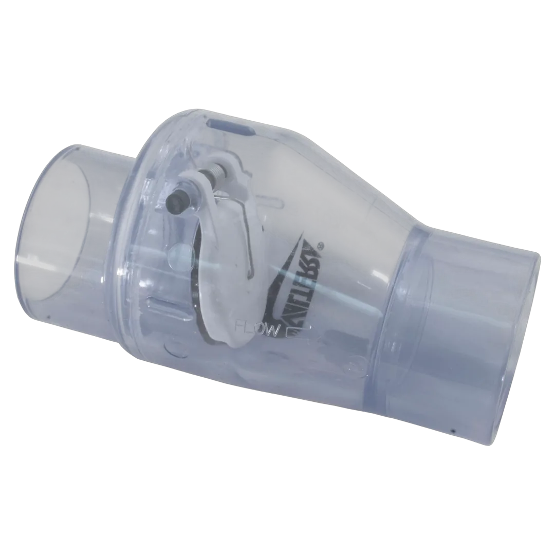 Valterra 200-C15 1-1/2 in Clear Slip Swing-Spring Check Valve