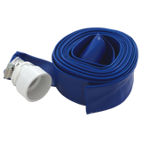 Valterra 1-1/2 x 25 ft backwash hose with clamp and adapter