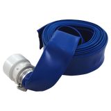 Valterra B8226FT Backwash Hose 1-1/2 in x 25 ft with Clamp and Adapter - Reverse