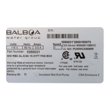 Balboa Vico Pump 115V 5.5 Amp with Air Switch
