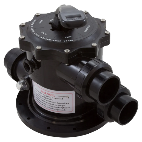 Waterco 228053 2 in Top Mount 6-Position Multiport Valve