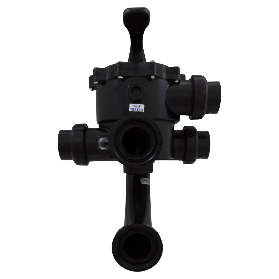 Waterco 2 in Side Mount Multiport Valve and Piping Kit - Front