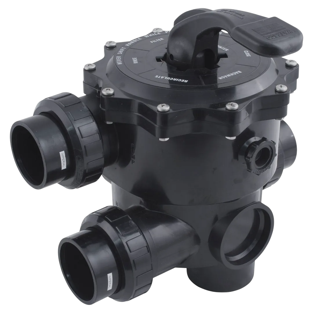 Waterco 2 in Side Mount Multiport Valve and Piping Kit - Reverse
