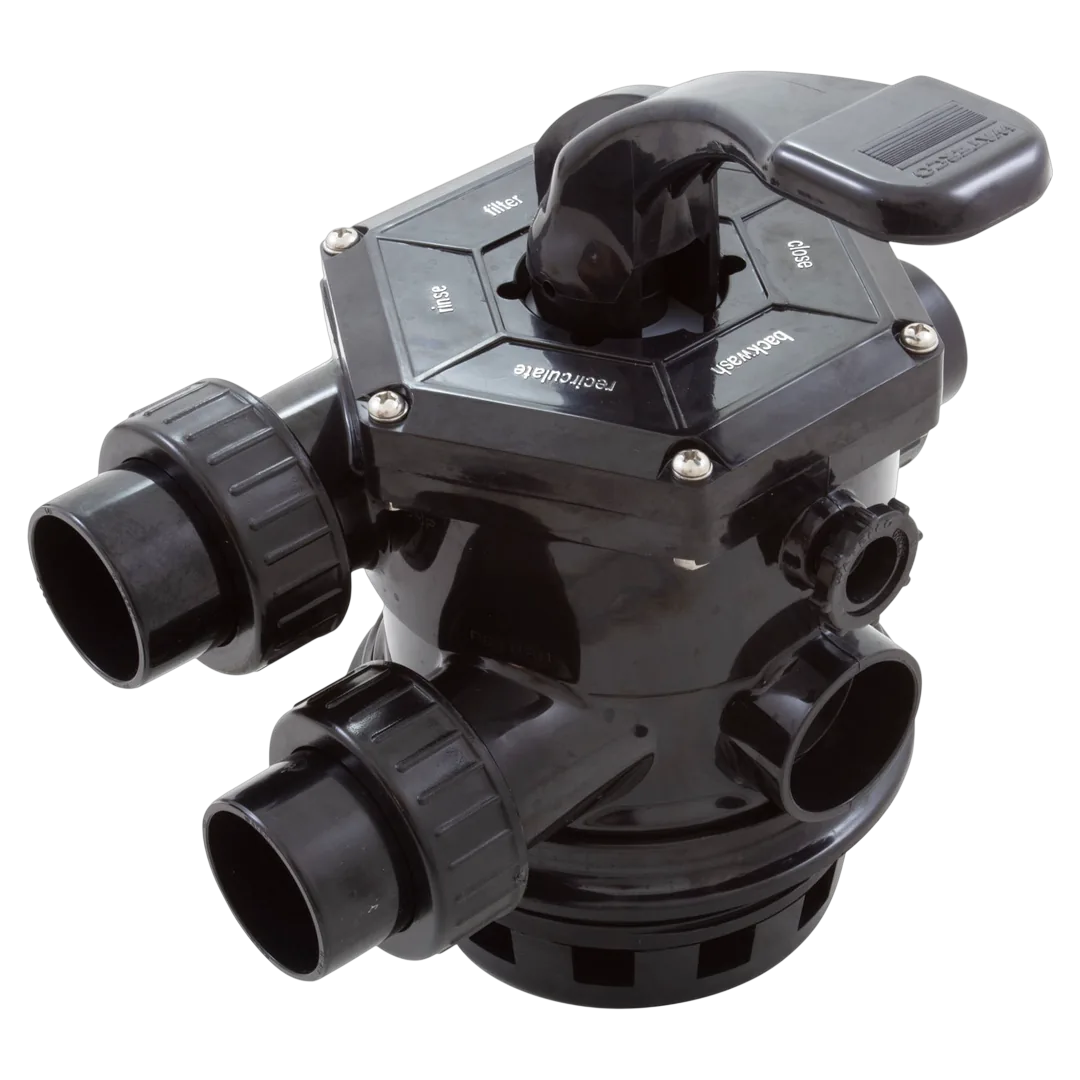 Waterco Micron Series Threaded Top Mount Multiport Valve - Reverse