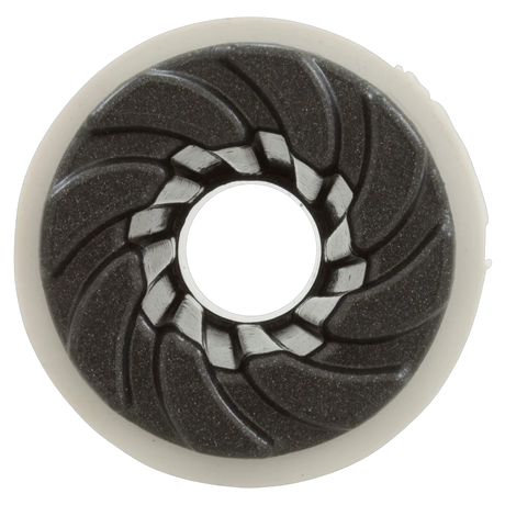 Waterway 3/4 inch swirl dark gray bulkhead fitting