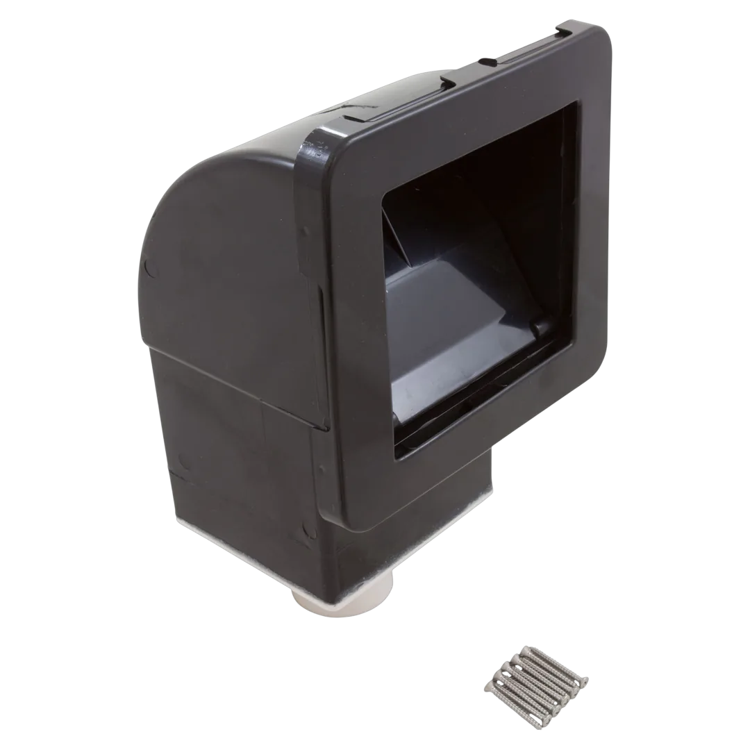 Waterway 510-1501 Front Access Square Spa Skimmer Black