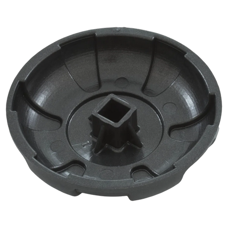 Waterway 602-4549-DSG Knob 6-Spoke Dark Gray - Reverse