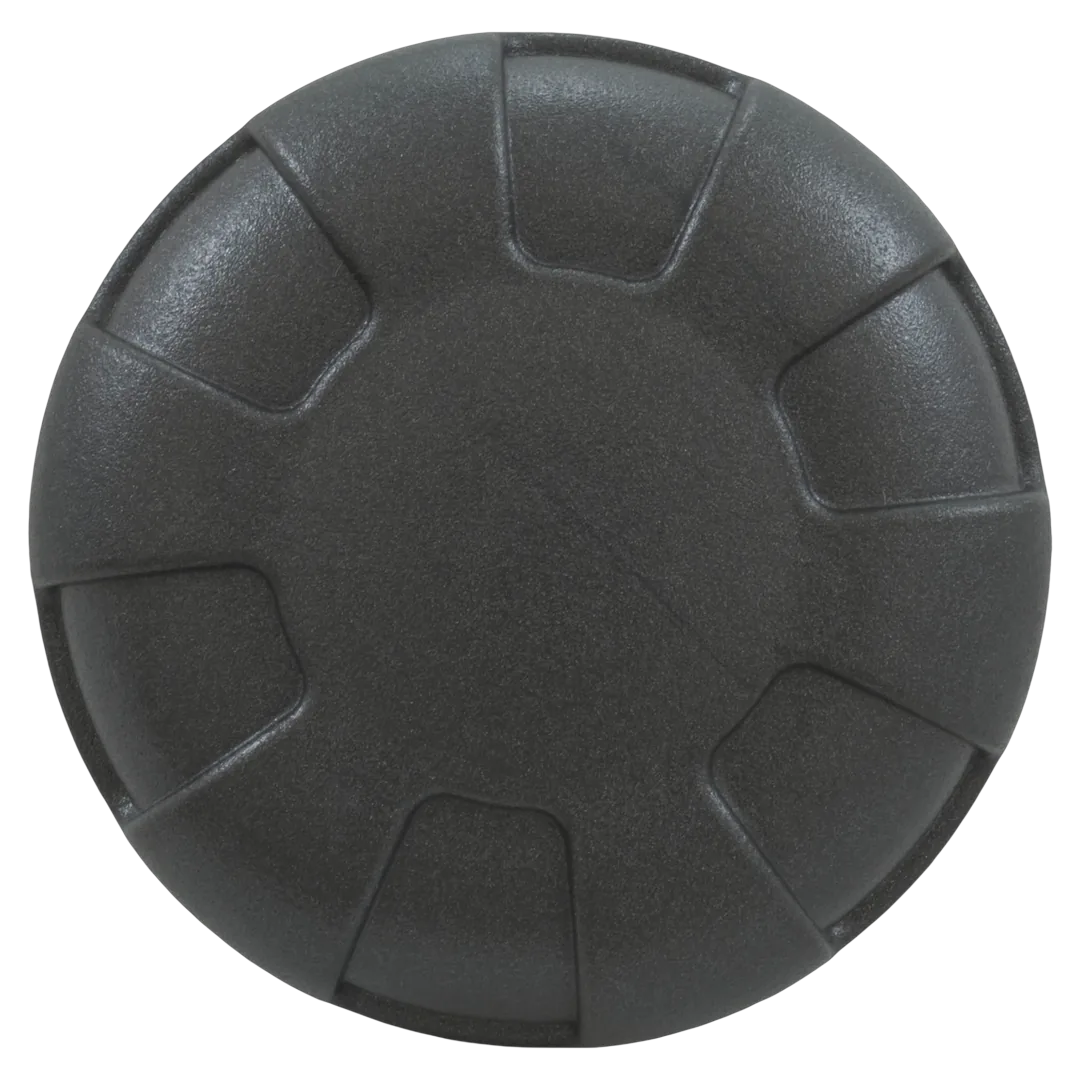 Waterway 602-4549-DSG Knob 6-Spoke Dark Gray - Top