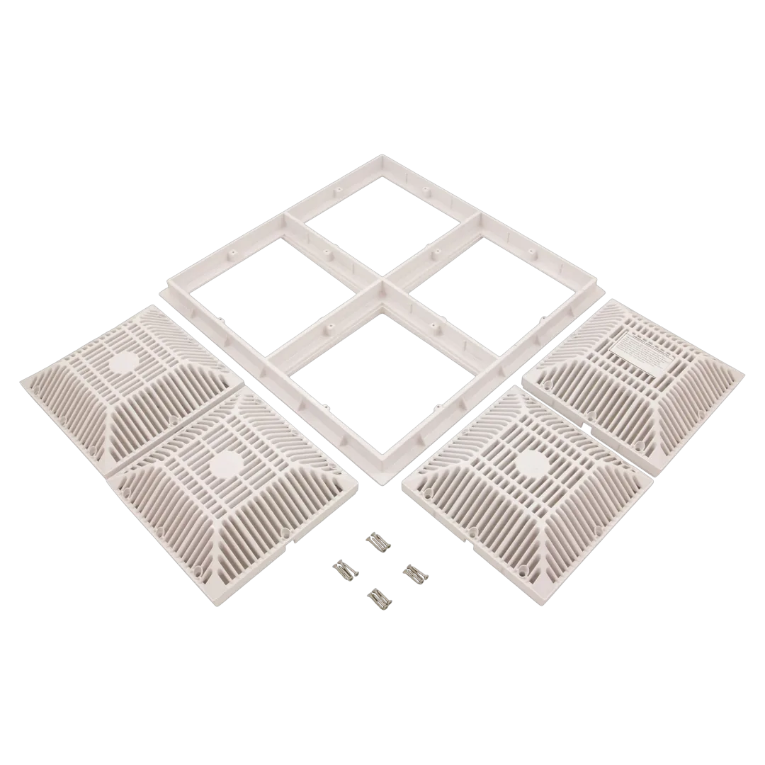 Waterway White 18x18 Grate & Frame 640-4770 V