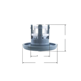 Waterway 224-1040 Mini Jet Pulsator Eyeball Assembly - Alt (5)
