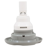 Waterway Power Gunite Jet 5-Scallop Twin Roto Gray - Back