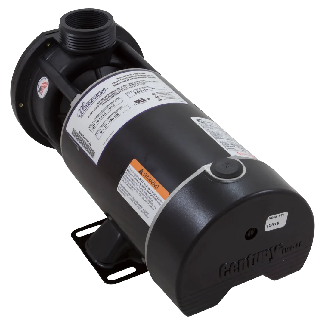 Waterway E-Series Center Discharge 48-Frame Pump - Reverse