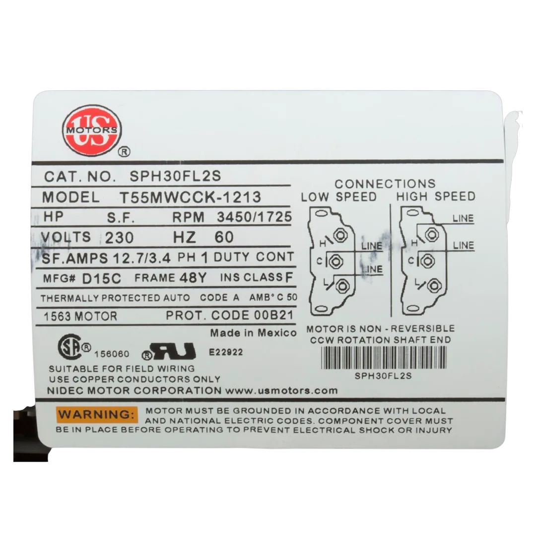 Waterway Executive 48-Frame Spa Pump