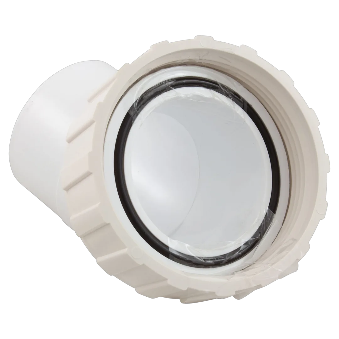 Waterway 400-4300 45-Degree Pump Union - Reverse