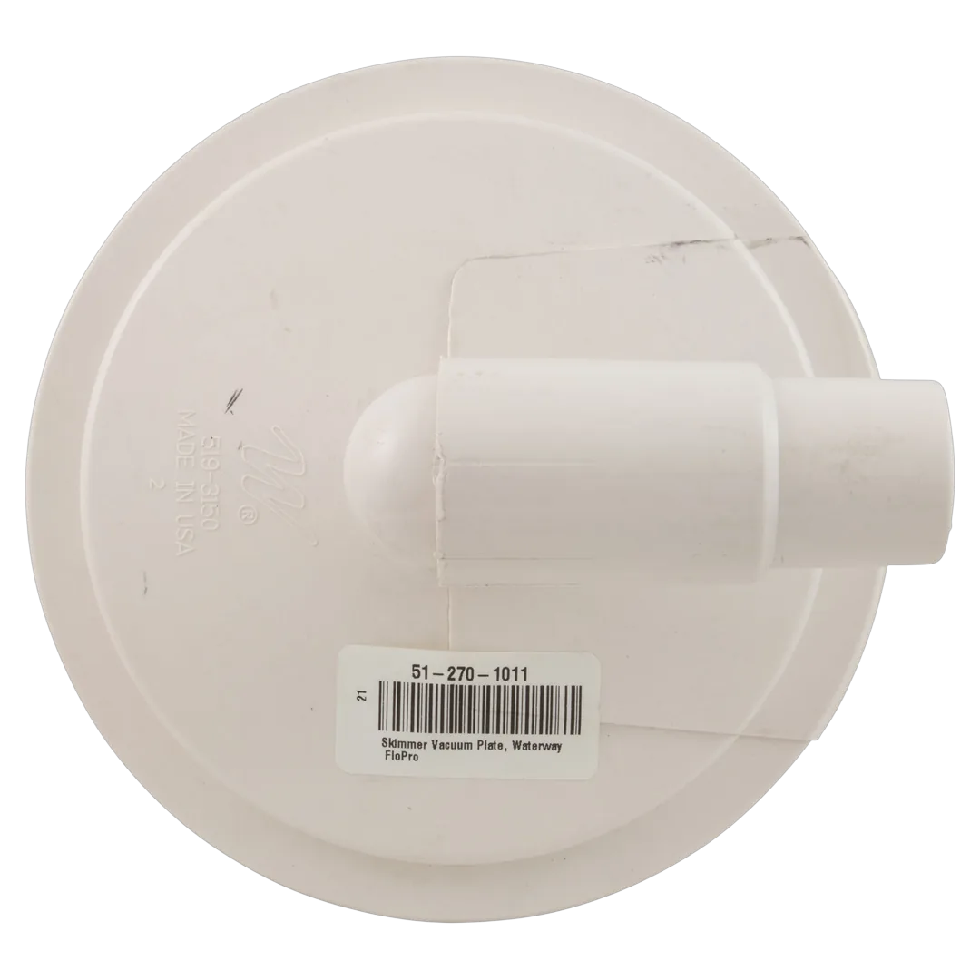 Waterway 519-3150 Vacuum Plate with 90 Degree Elbow - Top