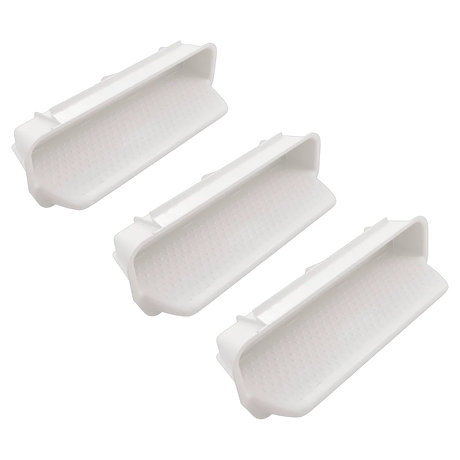 Waterway 532-2010B pool wall steps, white, set of 3