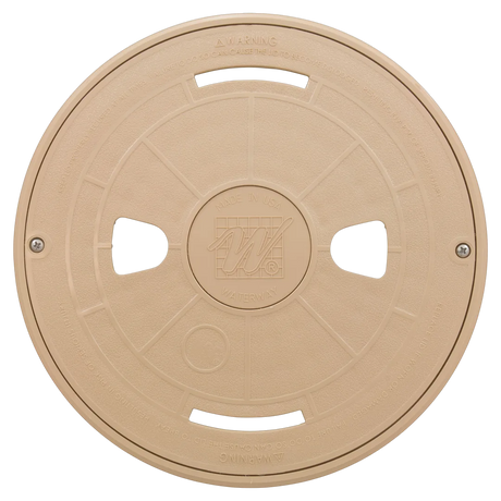 Waterway 540-6469WW-B Renegade Skimmer Lid and Ring - Front