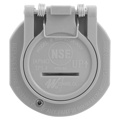 Waterway 600-2207 Vac Lock Fitting - Front