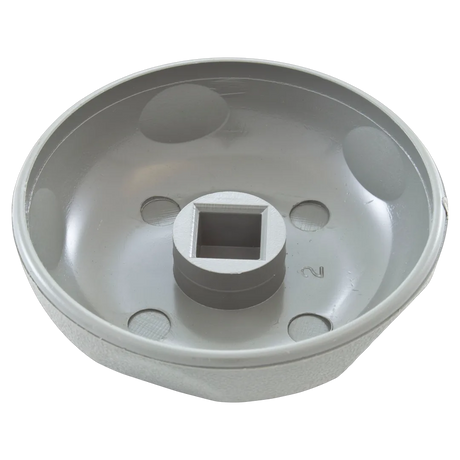 Waterway 602-4357 Single Port On/Off Valve Knob Gray - Reverse