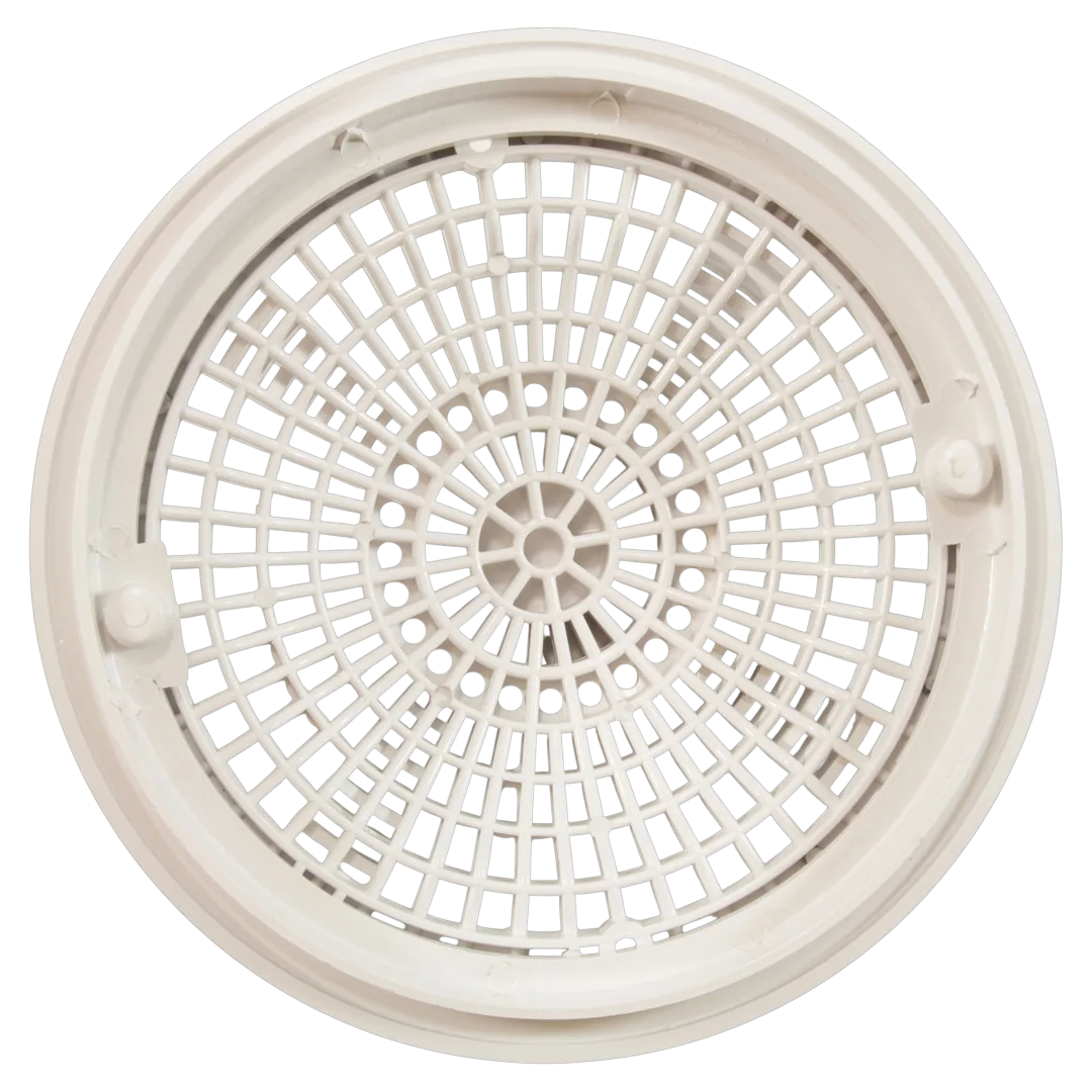 Waterway 640-1800 V Tru Flo Drain Cover and Frame - Bottom
