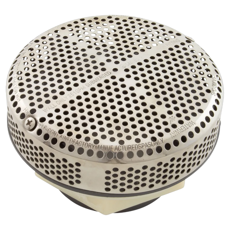 Waterway Super Hi-Flo Suction 2.5 inch Stainless